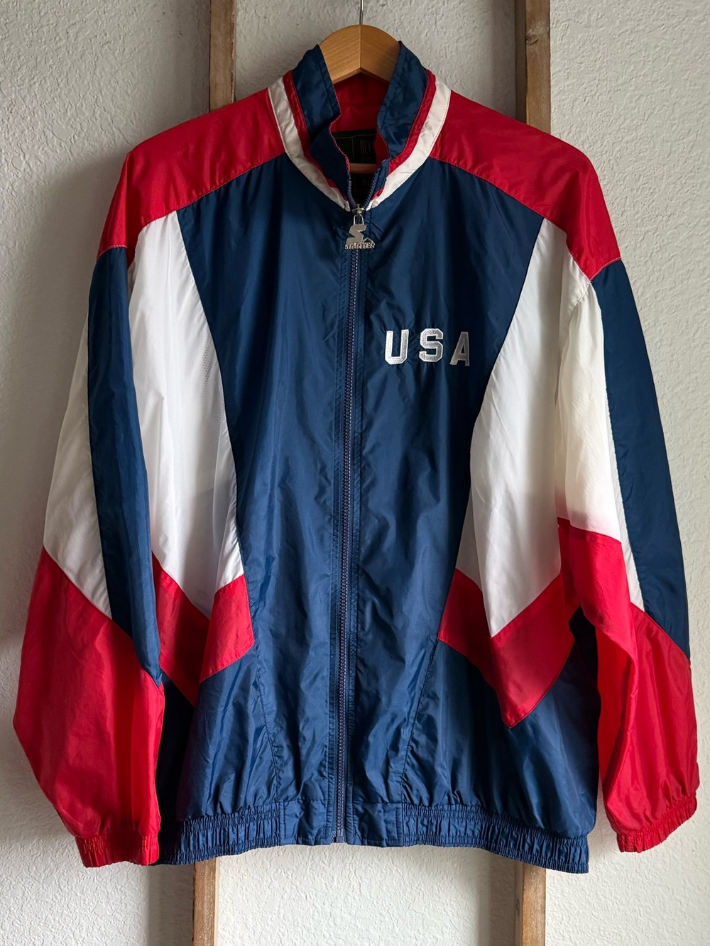Starter Team USA 1996 Atlanta Olympics Vintage Windbreaker Jacket sz: XL
